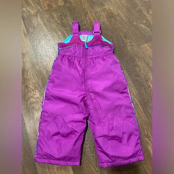 ZeroXposur Girl’s 18 Months Galaxy Winter Puffer Jacket Matching Snow Bib Set - Picture 8 of 11